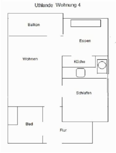 Apartament Haus Uthlande Uthlande Whg 4 Wyk auf Föhr Zewnętrze zdjęcie